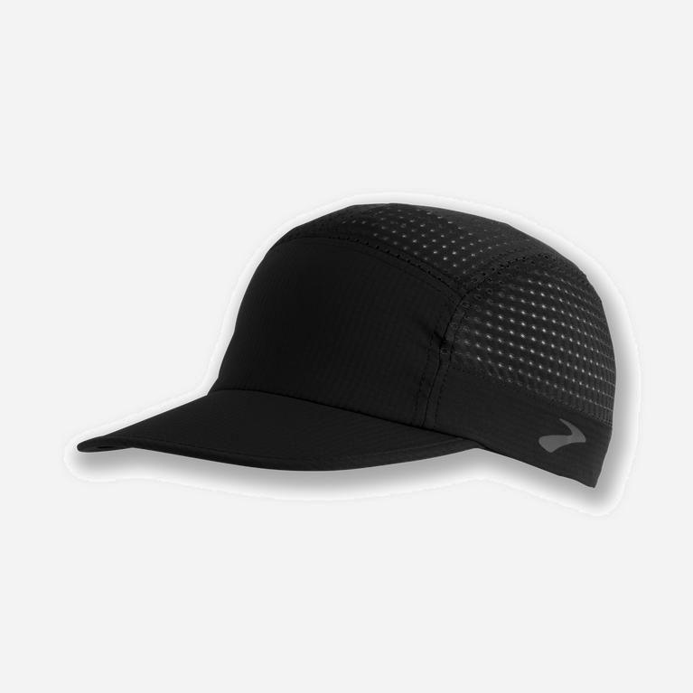 Brooks Men's Propel Mesh Running Hat Singapore - Black (51038-SKRM)